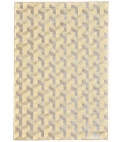 Feizy Saphir Zam 3253F CREAM/SILVER Area Rug 2 ft. 6 X 8 ft. Rectangle