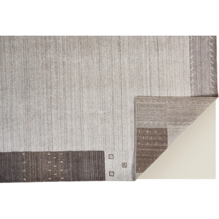 Feizy Legacy LIGHT GRAY 9836575F 2 ft. X 3 ft. Rectangle Rug