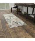 Feizy Eden Ivory/Blue/Green EDN39QVF 2 ft. 6 in. X 7 ft. 3 in. Rect. Rug