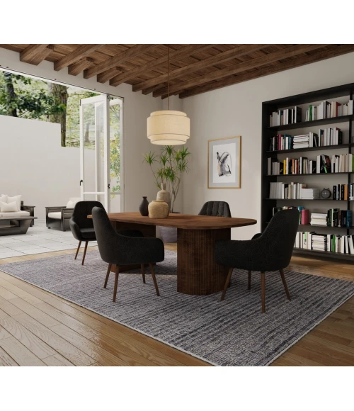 Feizy Herrick Gray T36T8021 3ft.6in. x 5ft.6in. Accent Rug Rug