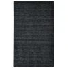 Feizy Luna 8049F BLACK Area Rug 3 ft. 6 X 5 ft. 6 Rectangle