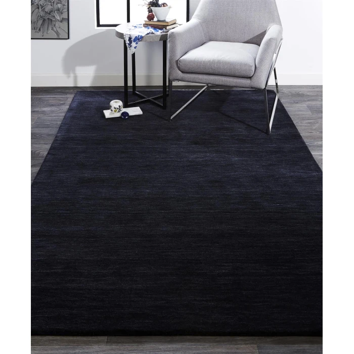 Feizy LUNA 8049F IN BLACK 8' X 11' Area Rug