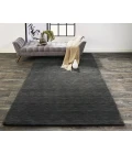 Feizy LUNA 8049F IN CHARCOAL 8' x 8' Round Area Rug