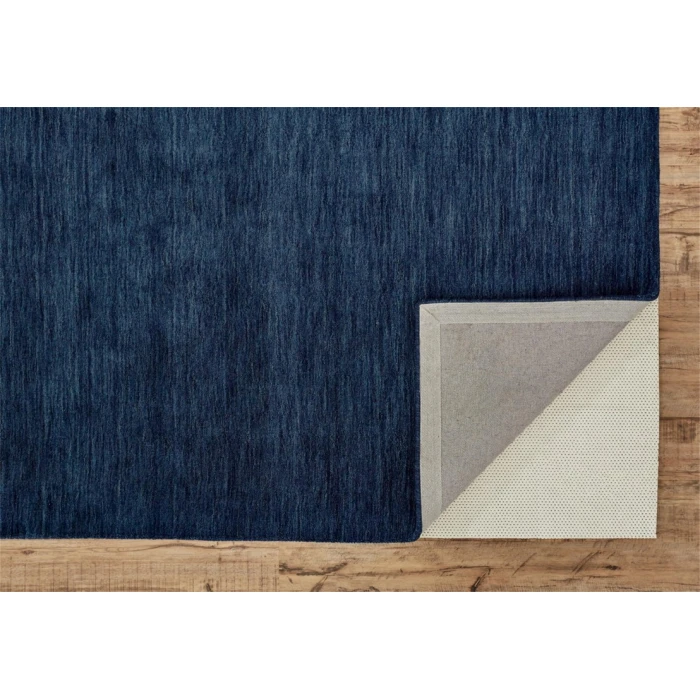 Feizy LUNA 8049F IN DARK BLUE 2' 6" x 8' Runner Area Rug