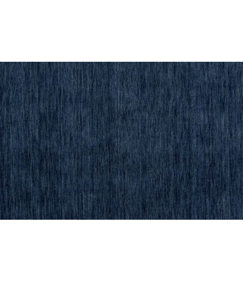 Feizy LUNA 8049F IN DARK BLUE 8' x 8' Round Area Rug