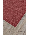 Feizy LUNA 8049F IN RED 10' X 10' Round Area Rug