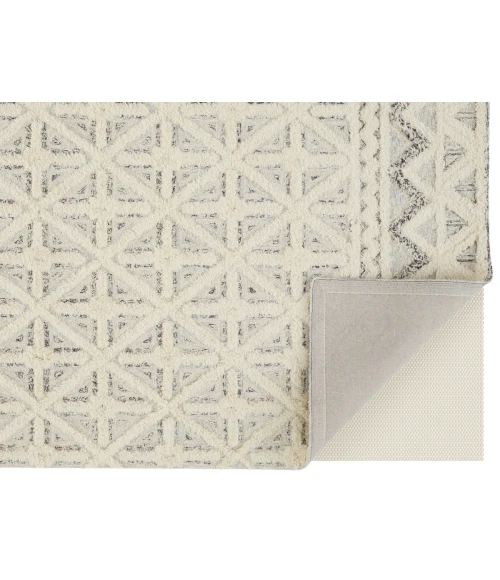 Feizy Anica BLUE/IVORY ANC8007F 6 ft. X 9 ft. Rectangle Rug