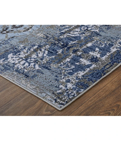 Feizy Gaspar LIGHT BLUE/STERLING 7873834F 8 ft. X 11 ft. Rectangle Rug