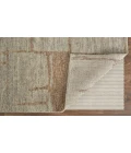 Feizy Sutton Tan/Orange T05T6003 9ft.6in. x 13ft.6in. Rect. Rug