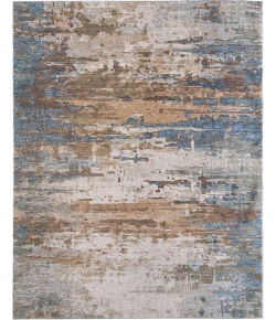 Feizy Pearson Blue/Ivory/Brown PRS39SCF 10ft.0in. x 12ft.8in. Rect. Rug