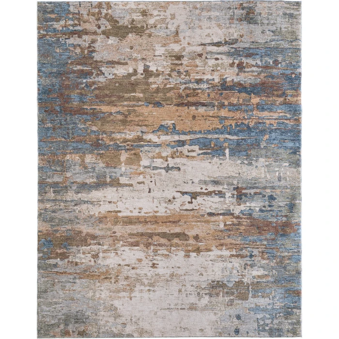 Feizy Pearson Blue/Ivory/Brown PRS39SCF 10ft.0in. x 12ft.8in. Rect. Rug