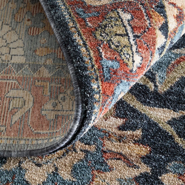 Feizy Pearson Blue/Red/Ivory PRS39SGF 7ft.10in. x 10ft.3in. Rect. Rug