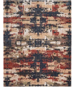 Feizy Pearson Blue/Red/Tan PRS39SQF 10ft.0in. x 12ft.8in. Rect. Rug