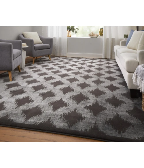 Feizy Azeri Iv Gray/Taupe 6043850F 10ft. x 13ft.2in. Rect. Rug