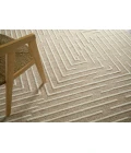 Feizy Fenner Taupe/Ivory T10T8003 5ft. x 8ft. Rect. Rug