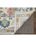 Feizy Karina IVORY/MULTI 90969G8F 7 ft. 9 in. X 9 ft. 9 in. Rectangle Rug