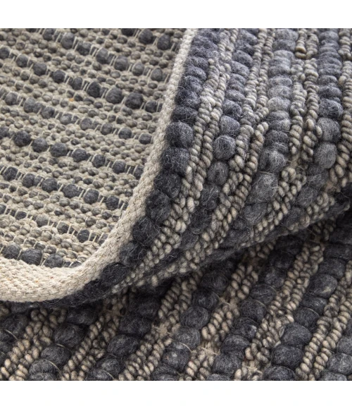 Feizy Herrick Gray T36T8021 3ft.6in. x 5ft.6in. Accent Rug Rug