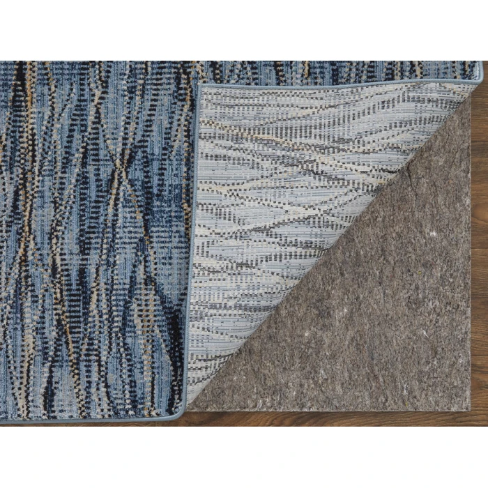 Feizy Sonora BLUE/NAVY SNR39NXF 9 ft. 0 in. X 12 ft. 8 in. Rectangle Rug