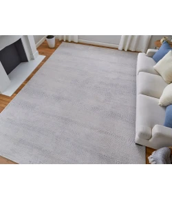 Feizy Prasad IVORY/GRAY 67039N8F 8 ft. X 11 ft. Rectangle Rug