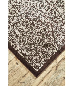 Feizy Azeri Ii 3846F DARK CHOCOLATE/GRAY Area Rug 10 ft. X 13 ft. 2 Rectangle