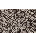 Feizy AZERI II 3846F IN DARK CHOCOLATE/GRAY 10' X 13' 2" Area Rug