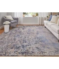 Feizy Pryor BLUE/MULTI PRY39NGF 7 ft. 10 in. X 10 ft. Rectangle Rug