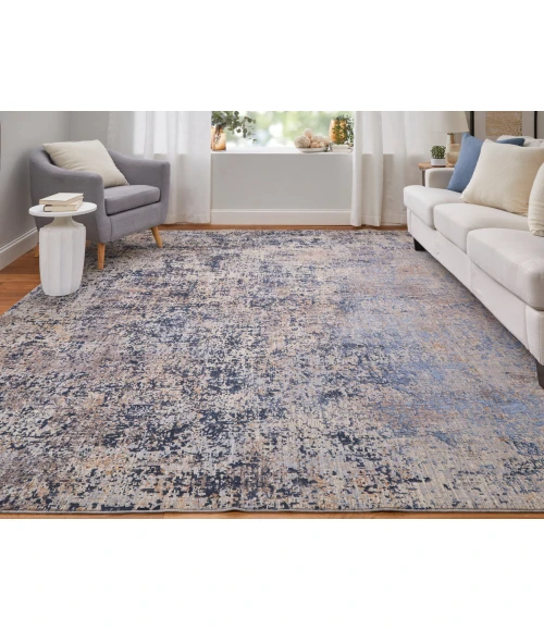 Feizy Pryor BLUE/MULTI PRY39NGF 7 ft. 10 in. X 10 ft. Rectangle Rug