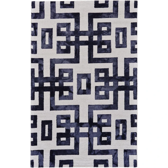 Feizy LORRAINE 8568F IN NOIR 2' x 3' Sample Area Rug