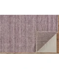 Feizy BURKE 6560F IN PLUM 2' x 3' Sample Area Rug