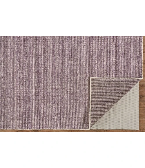 Feizy BURKE 6560F IN PLUM 2' x 3' Sample Area Rug