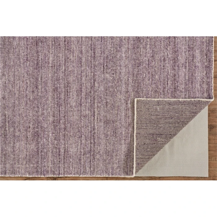 Feizy BURKE 6560F IN PLUM 2' x 3' Sample Area Rug