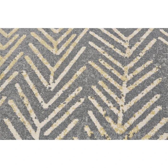 Feizy BLEECKER 3604F IN GRANITE 10' X 13' 2" Area Rug