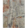 Feizy Jaxson Gray/Orange/Ivory JXN39PWF 9ft. x 12ft. Rect. Rug
