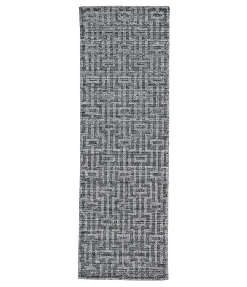 Feizy GRAMERCY 6325F IN GRAPHITE 2' x 3' Sample Area Rug