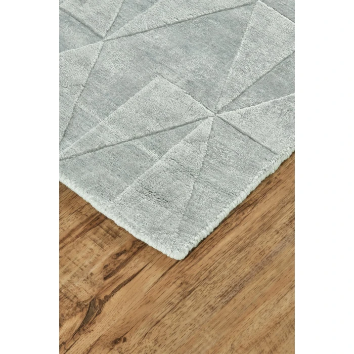 Feizy GRAMERCY 6335F IN MIST 2' 6" x 8' Runner Area Rug