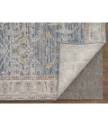 Feizy Pasha BLUE/IVORY PAS39M4F 9 ft. 0 in. X 12 ft. 8 in. Rectangle Rug