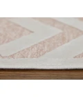 Feizy Saphir Mira BLUSH/WHITE 6803498F 9 ft. 8 in. X 12 ft. 7 in. Rectangle Rug