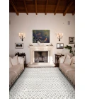 Feizy SABRINE 6286F IN ALMOND 7' 9" x 9' 9" Area Rug