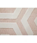 Feizy Saphir Mira BLUSH/WHITE 6803498F 9 ft. 8 in. X 12 ft. 7 in. Rectangle Rug