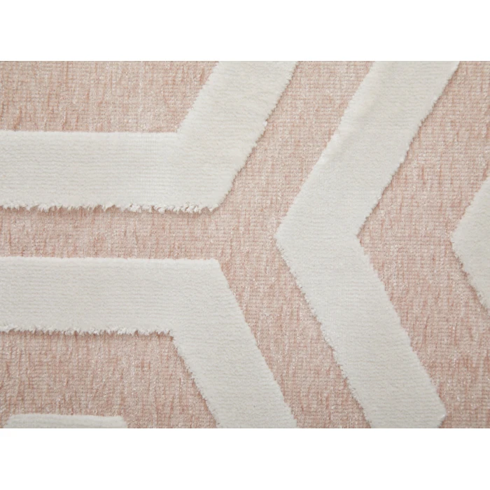 Feizy Saphir Mira BLUSH/WHITE 6803498F 9 ft. 8 in. X 12 ft. 7 in. Rectangle Rug