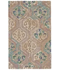 Feizy TIVOLI 8213F IN EVERGREEN 7' 9" x 9' 9" Area Rug