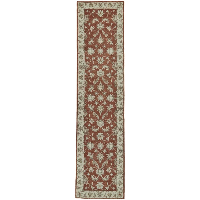 Feizy EATON 8397F IN RUST 5' x 8' Area Rug