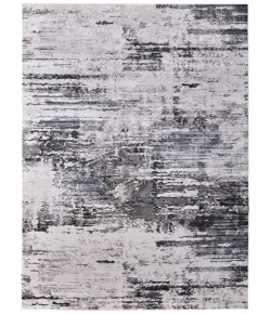 Feizy Prasad IVORY/CHARCOAL 67039N9F 8 ft. X 11 ft. Rectangle Rug