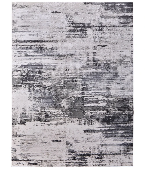 Feizy Prasad IVORY/CHARCOAL 67039N9F 1 ft. 8 in. X 2 ft. 10 in. Rectangle Rug