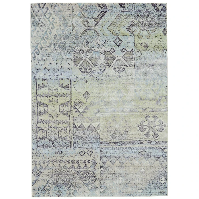 Feizy KATARI 3376F IN MINT/TAUPE 10' X 13' 2" Area Rug