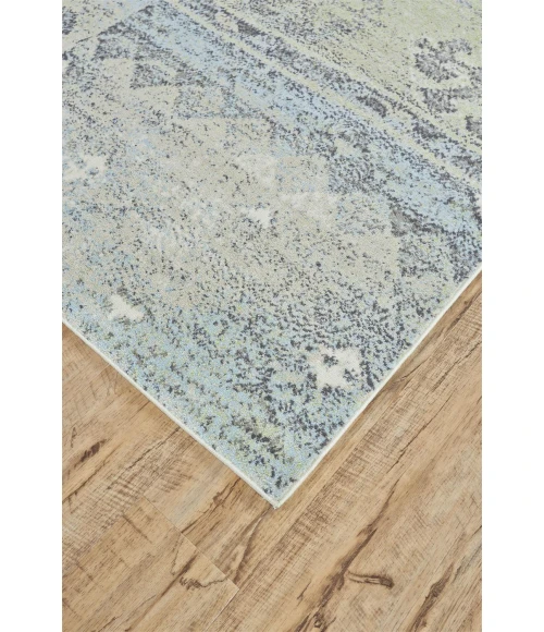 Feizy KATARI 3376F IN MINT/TAUPE 10' X 13' 2" Area Rug