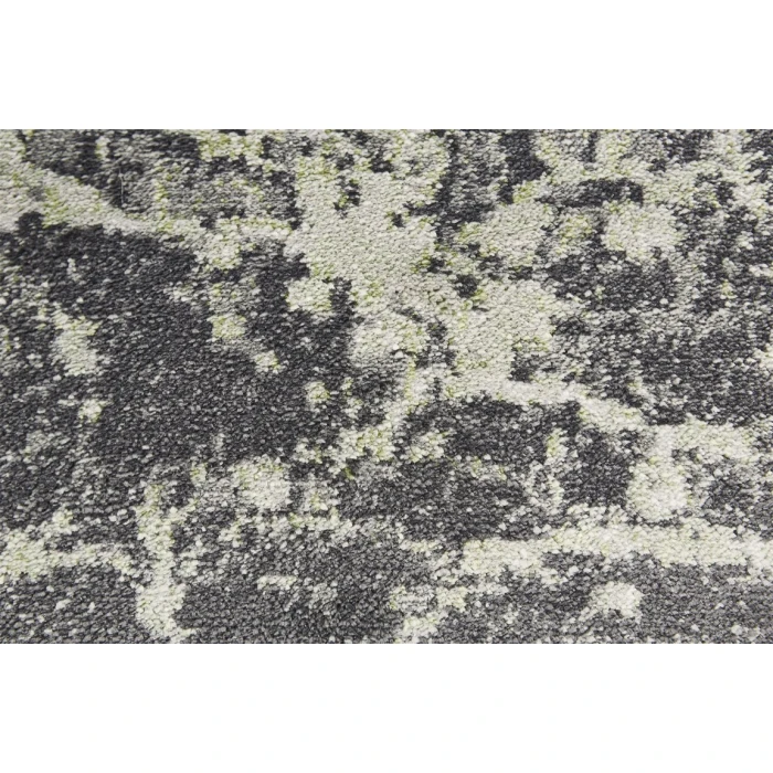 Feizy KATARI 3379F IN CASTLE/TAUPE 4' 3" X 6' 3" Area Rug