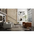 Feizy Kimball Gray/Taupe/Tan KIM8A35F 12ft. x 15ft. Rect. Rug
