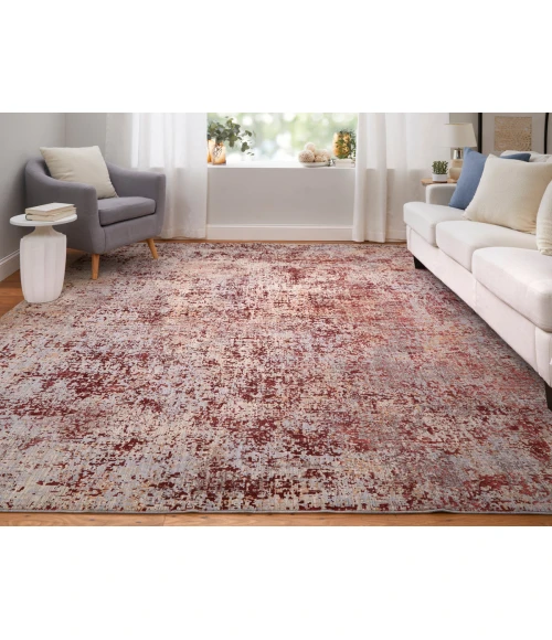 Feizy Pryor RED/MULTI PRY39NGF 7 ft. 10 in. X 10 ft. Rectangle Rug