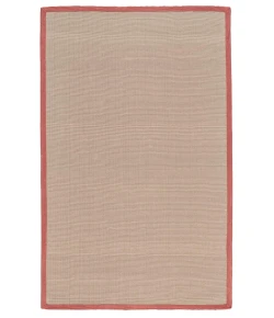 Feizy Berle 0734F PERSIMMON Area Rug 5 ft. X 8 ft. Rectangle